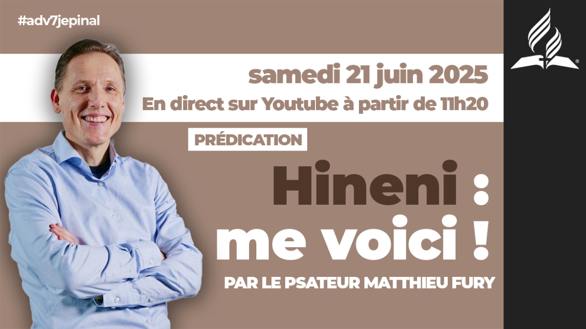 [Prédication] « Hineni : me voici ! », sermon du 21/06/2025